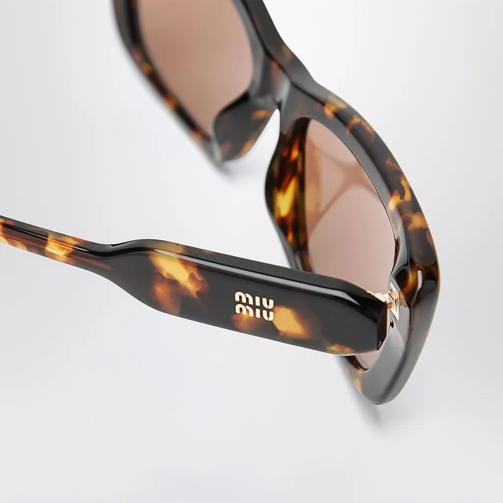 Miu Miu Rectangular Acetate Sunglasses