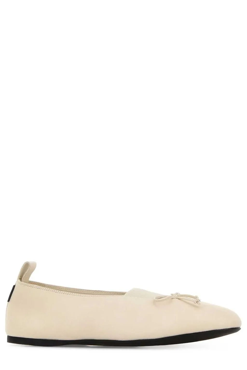Miu Miu Round-Toe Ballerinas