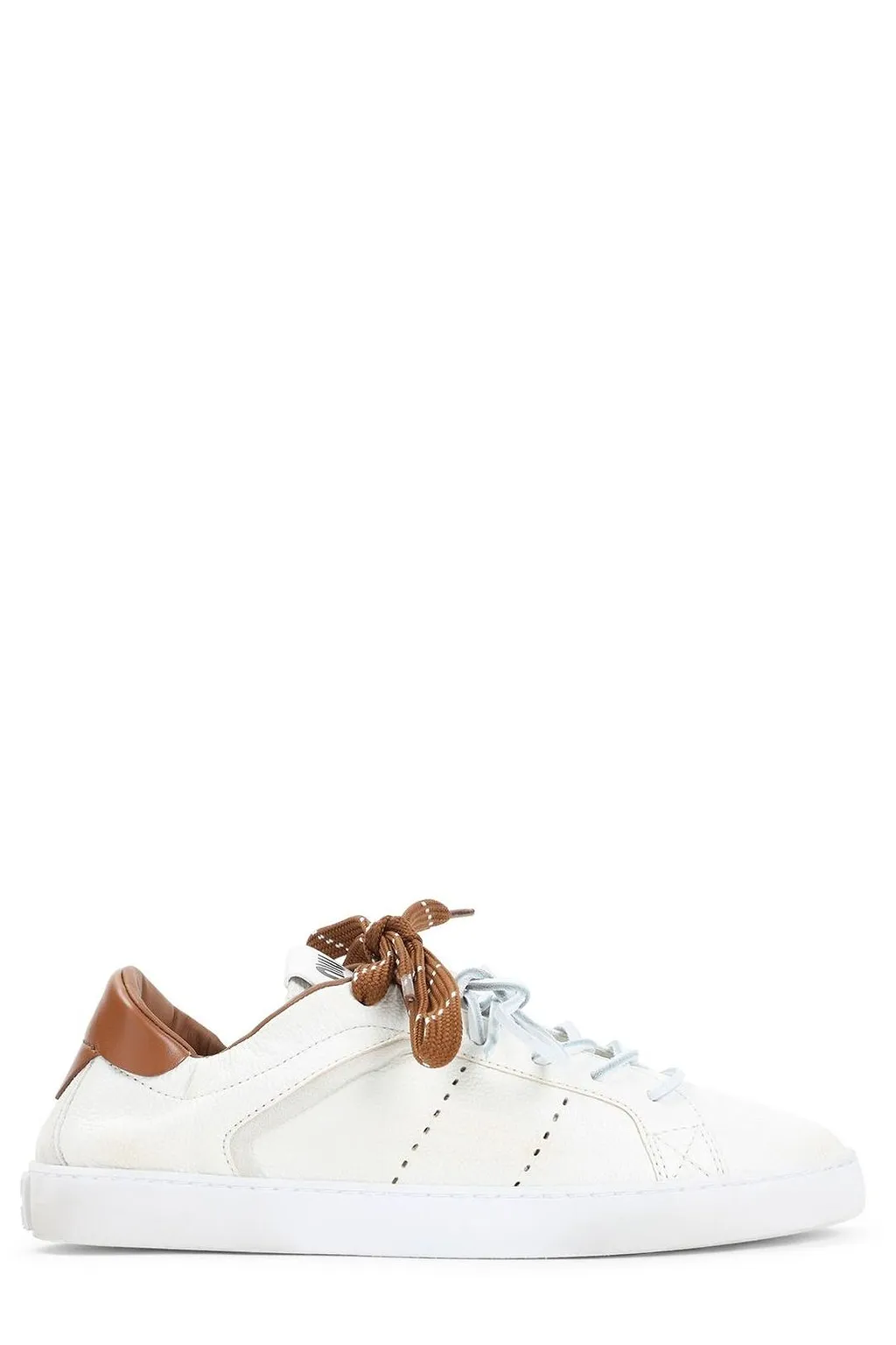 Miu Miu Round-Toe Lace-Up Sneakers