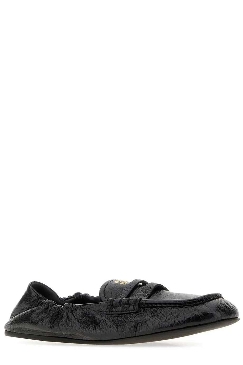 Miu Miu Ruched Loafers