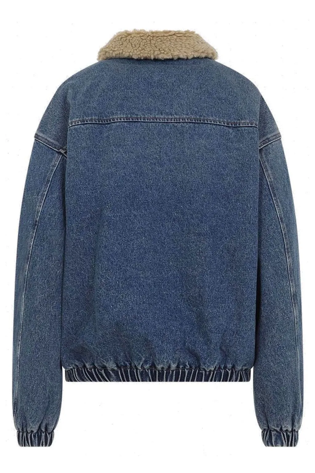 Miu Miu Zip-Up Denim Jacket