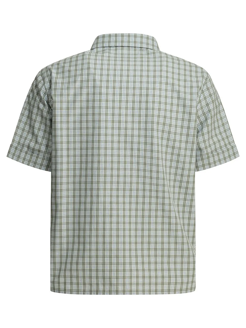 Miu Miu Short-Sleeved Checked Poplin Shirt