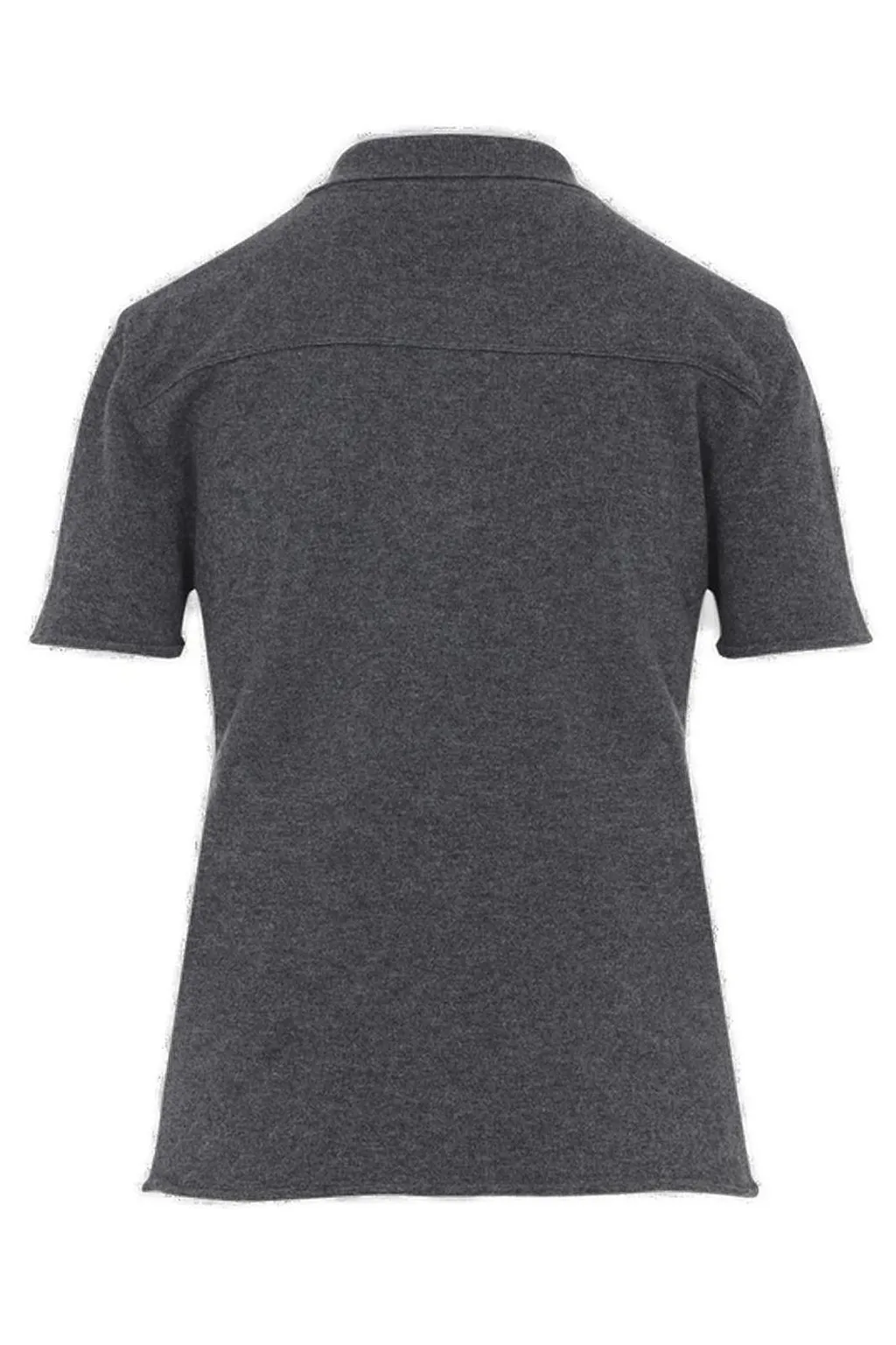 Miu Miu Short-Sleeved Knitted Polo Shirt