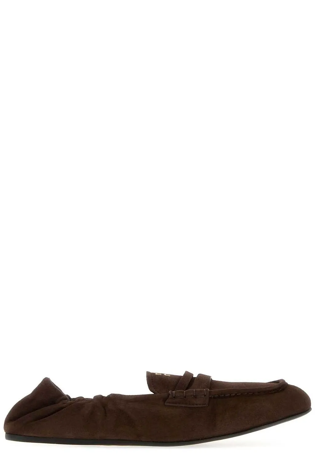 Miu Miu Square Toe Loafers