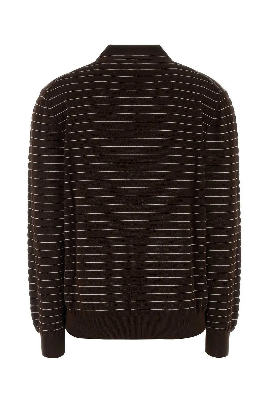 Miu Miu Striped V-Neck Knitwear