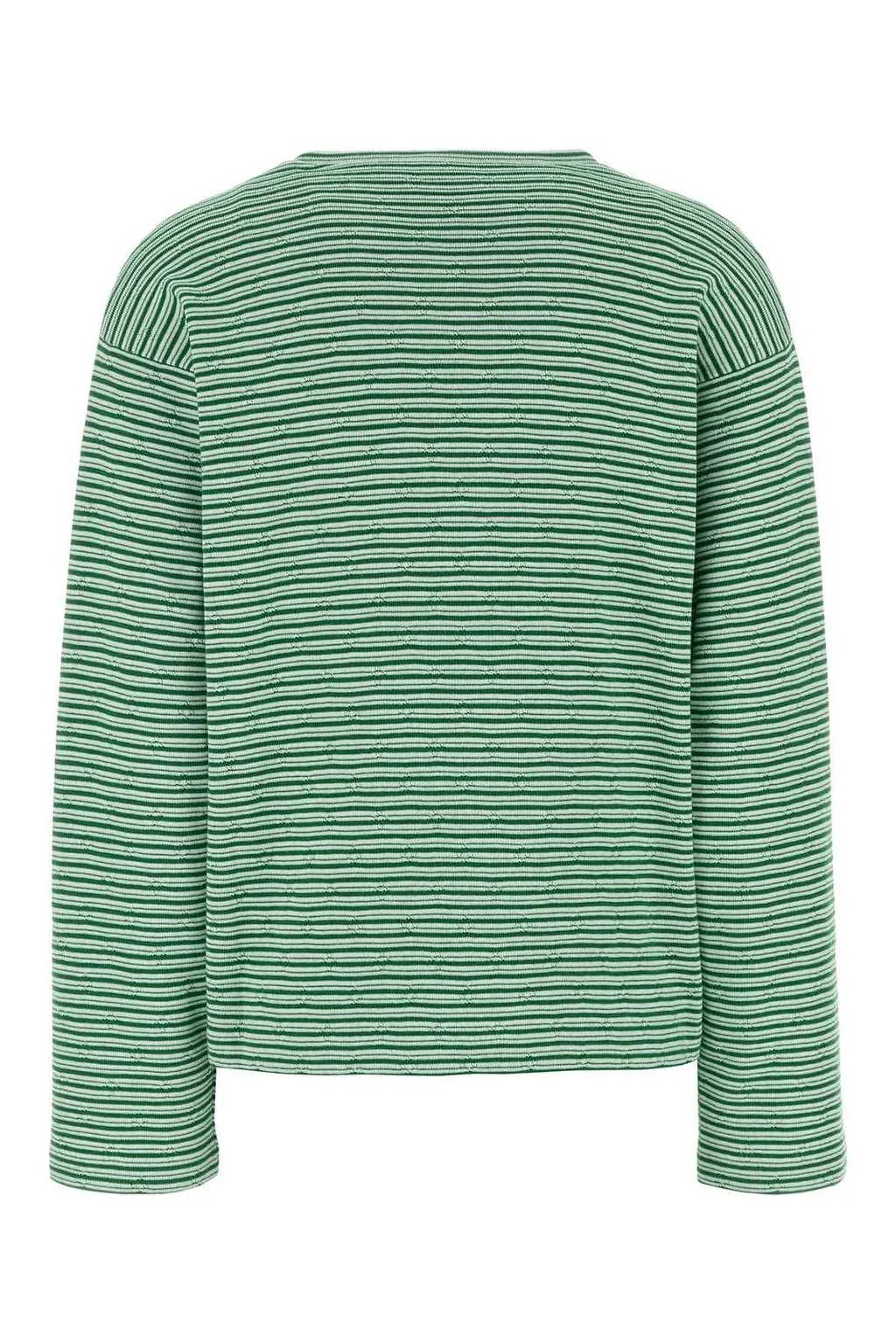 Miu Miu Striped Pocket Knitted Top