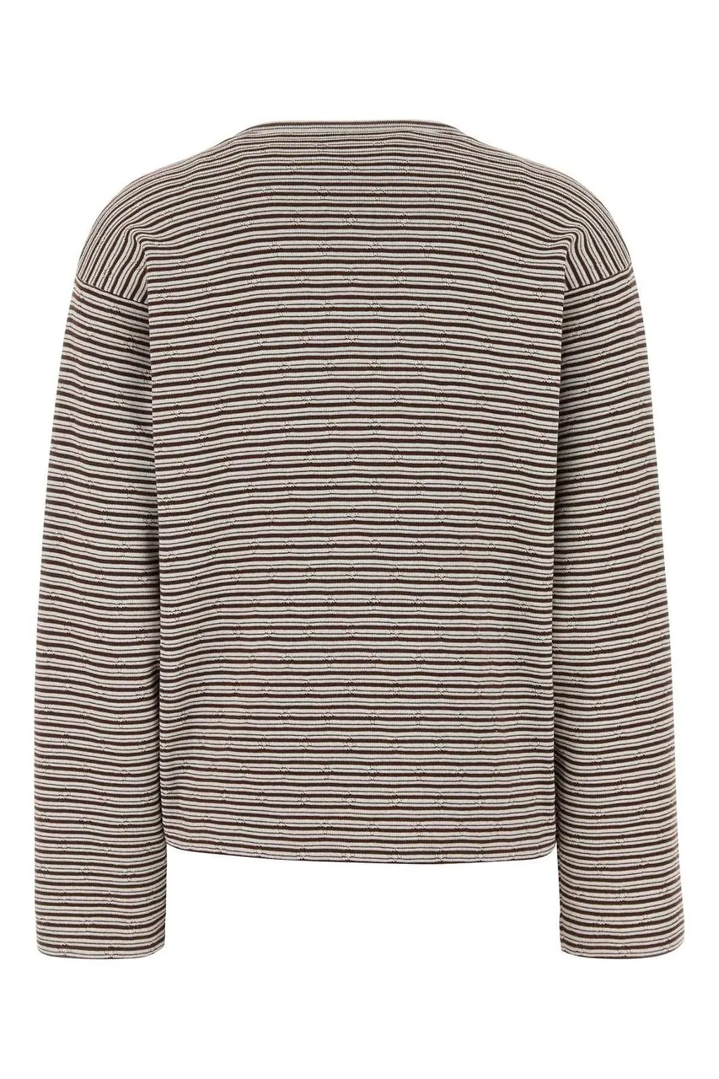 Miu Miu Striped Pocket Knitted Top