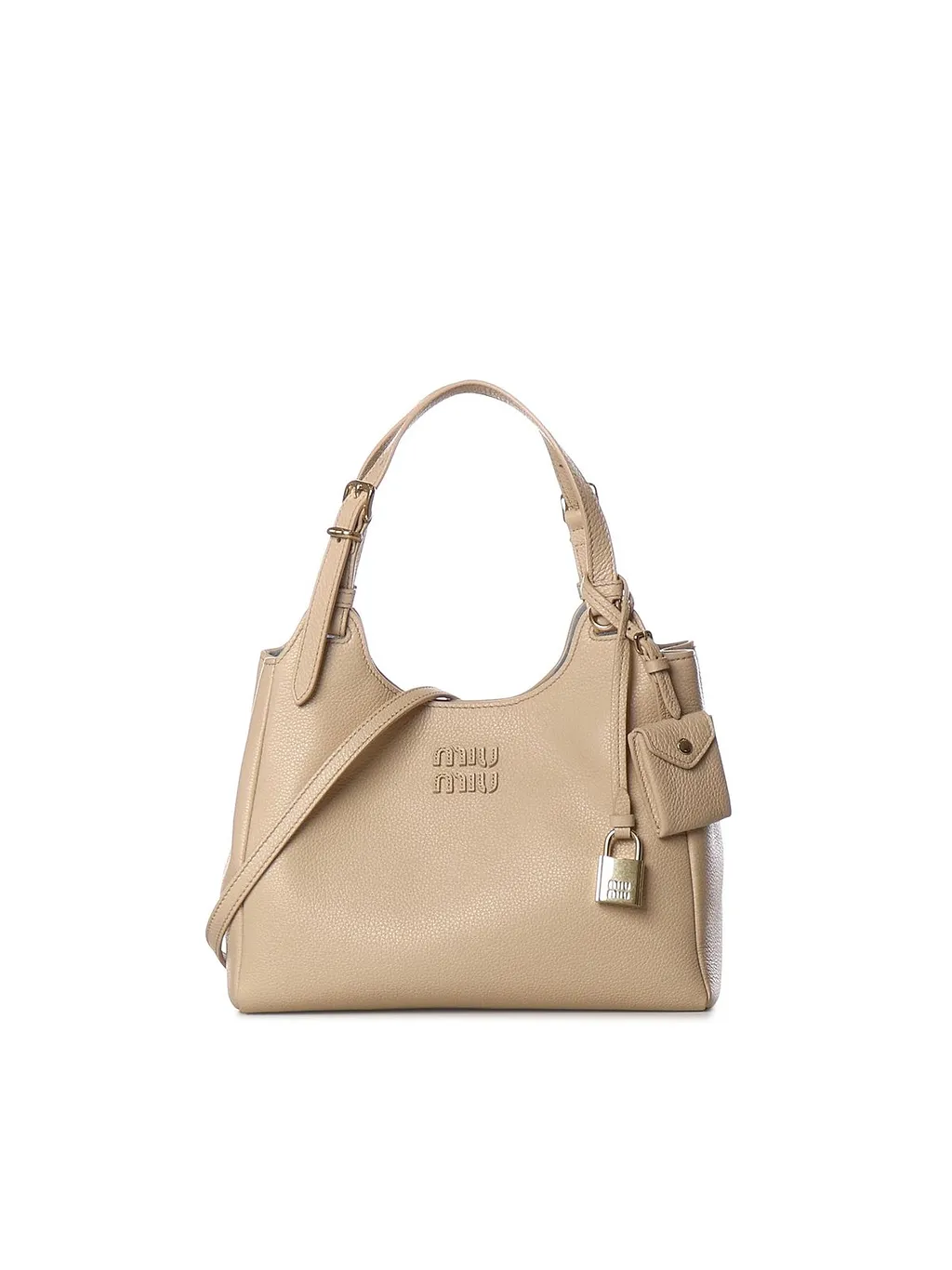 Miu Miu Structured Top Handle Bag