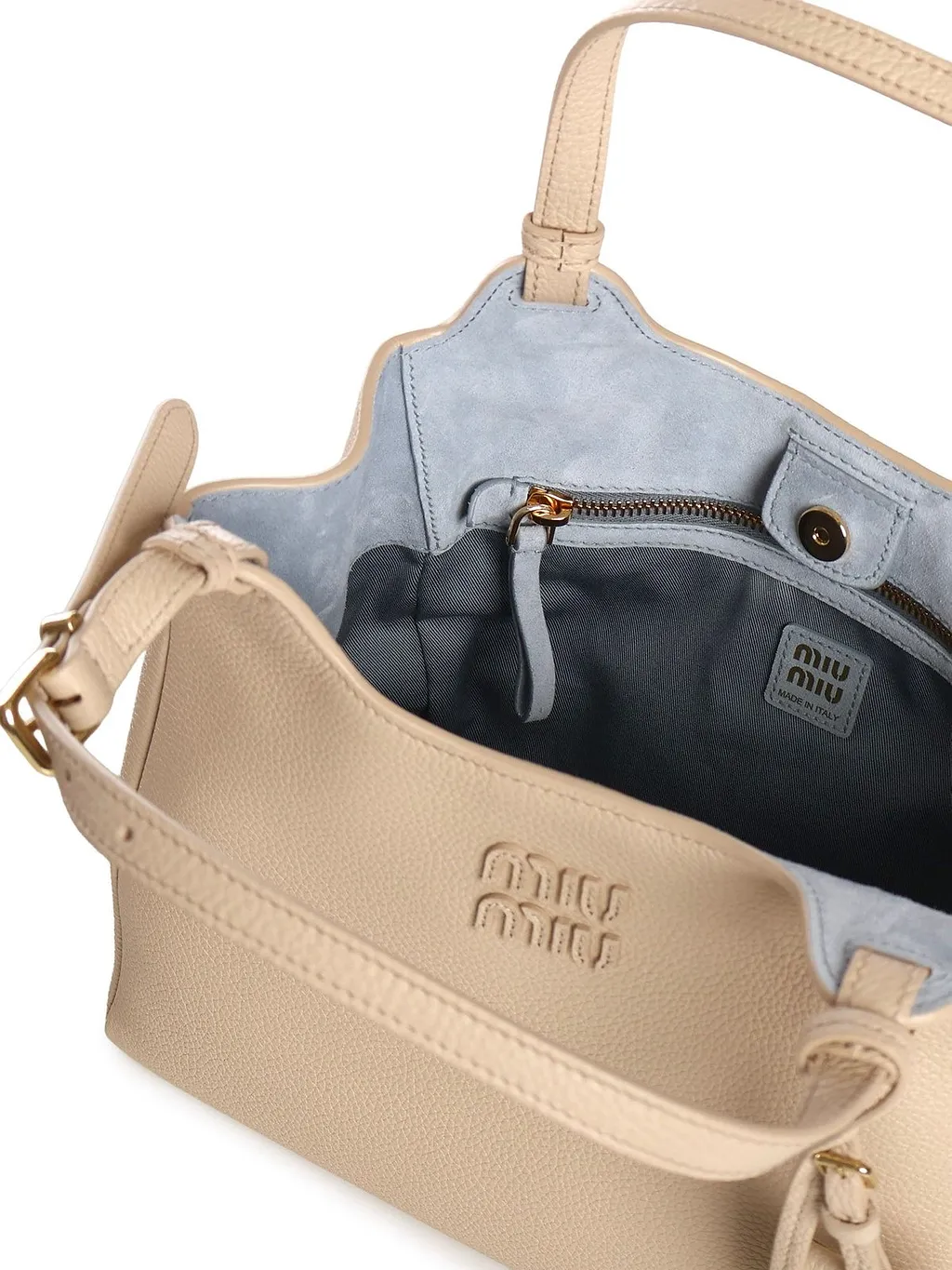 Miu Miu Structured Top Handle Bag