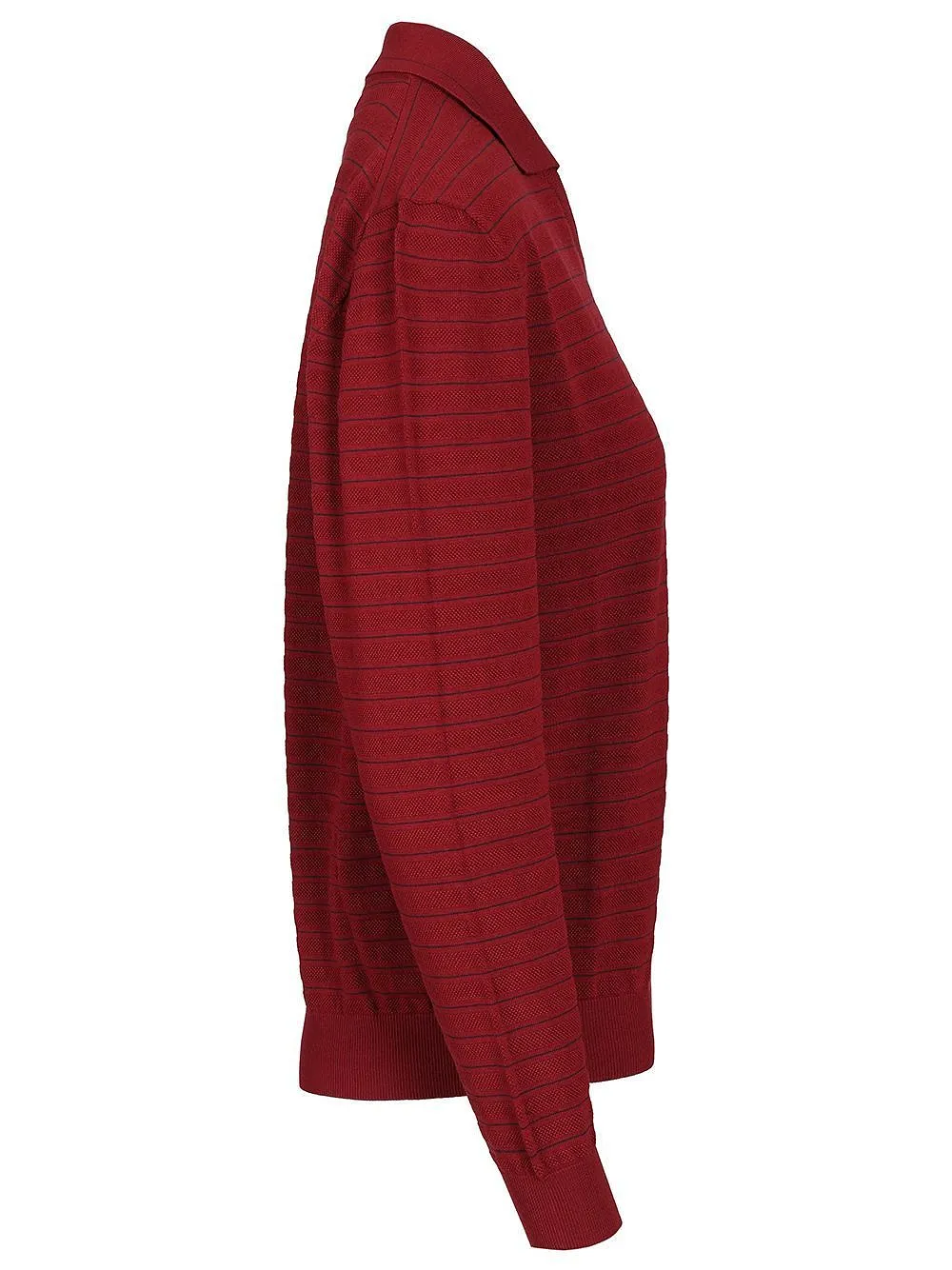Miu Miu Textured V-Neck Knitted Jumper