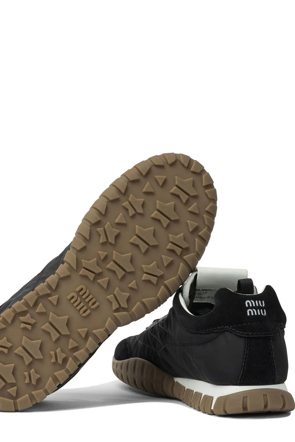 Miu Miu Tyre Lace-Up Sneakers