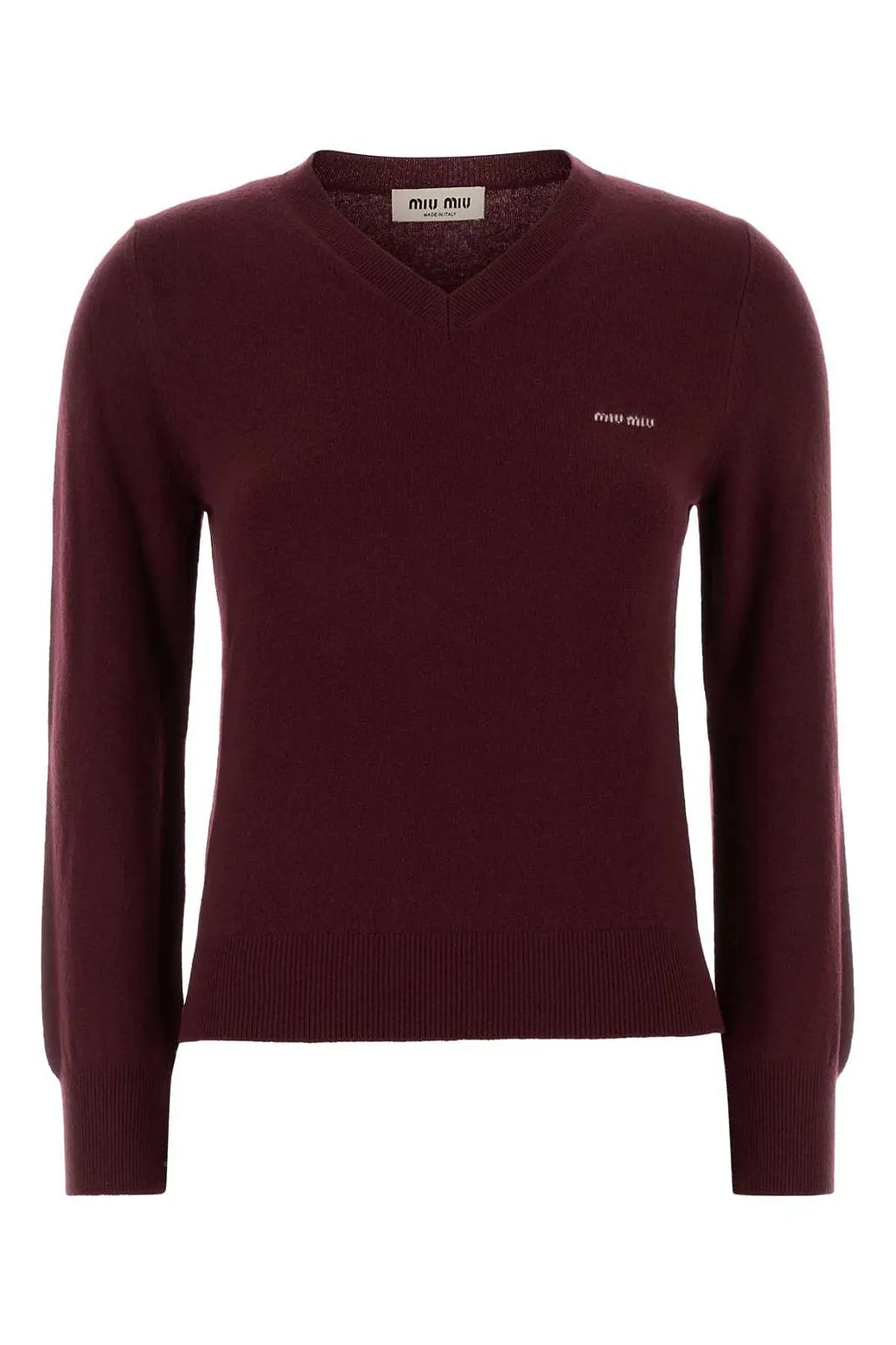 Miu Miu V-Neck Knitted Jumper