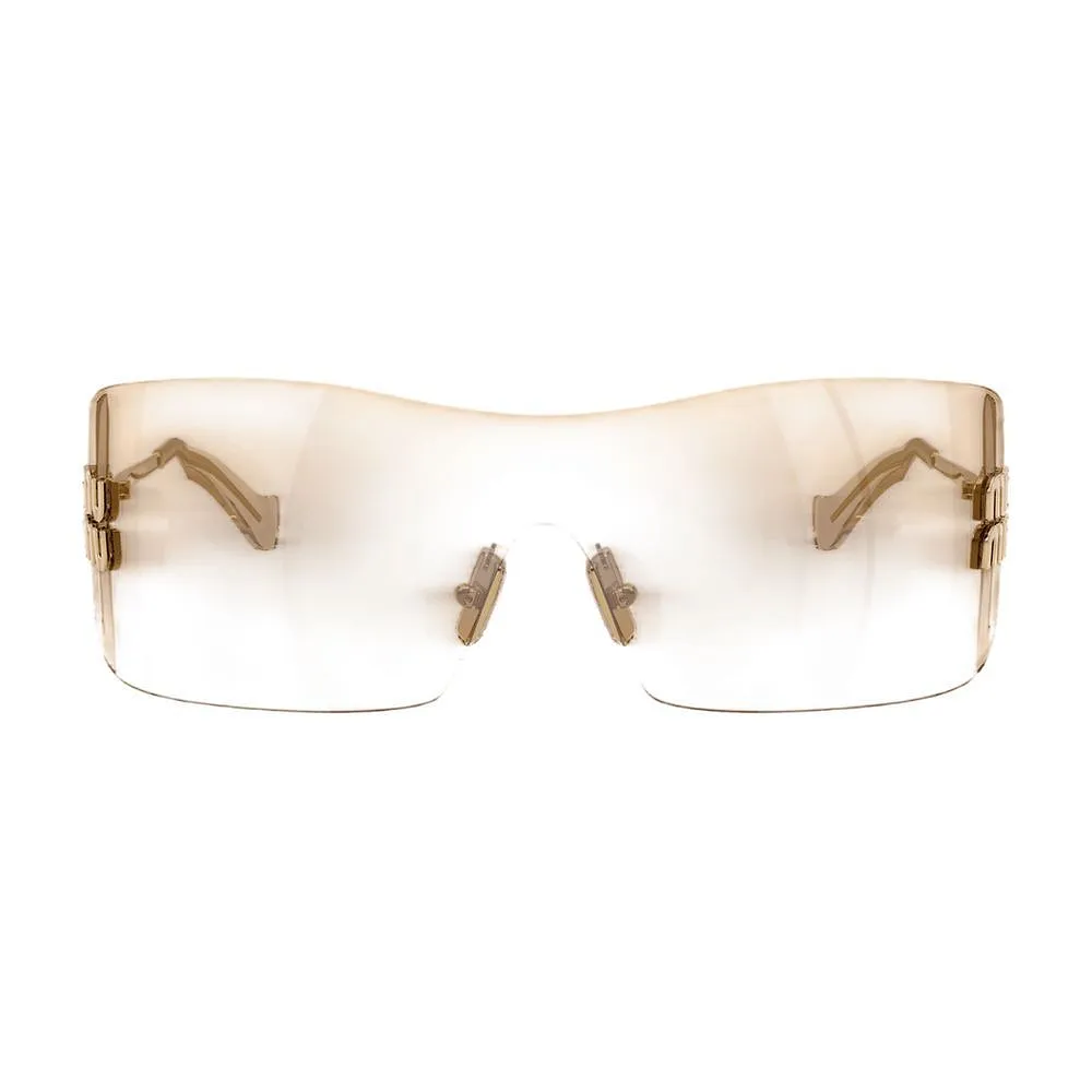 Miu Miu Visor Logo Shield Sunglasses