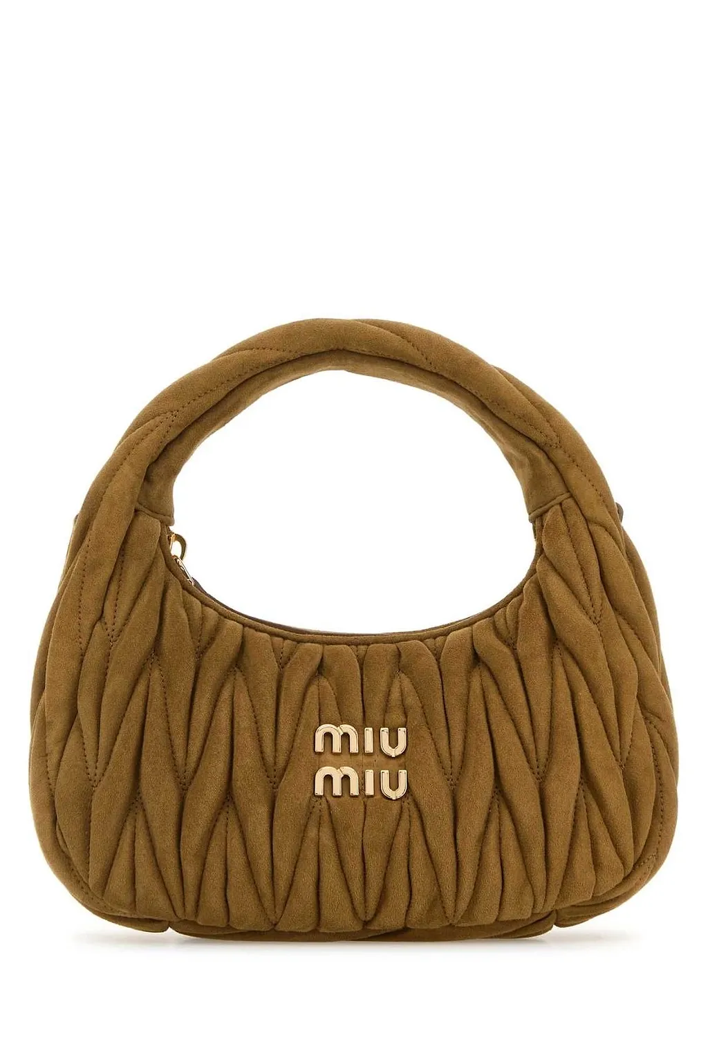Miu Miu Wander Matelassé Zipped Handbag