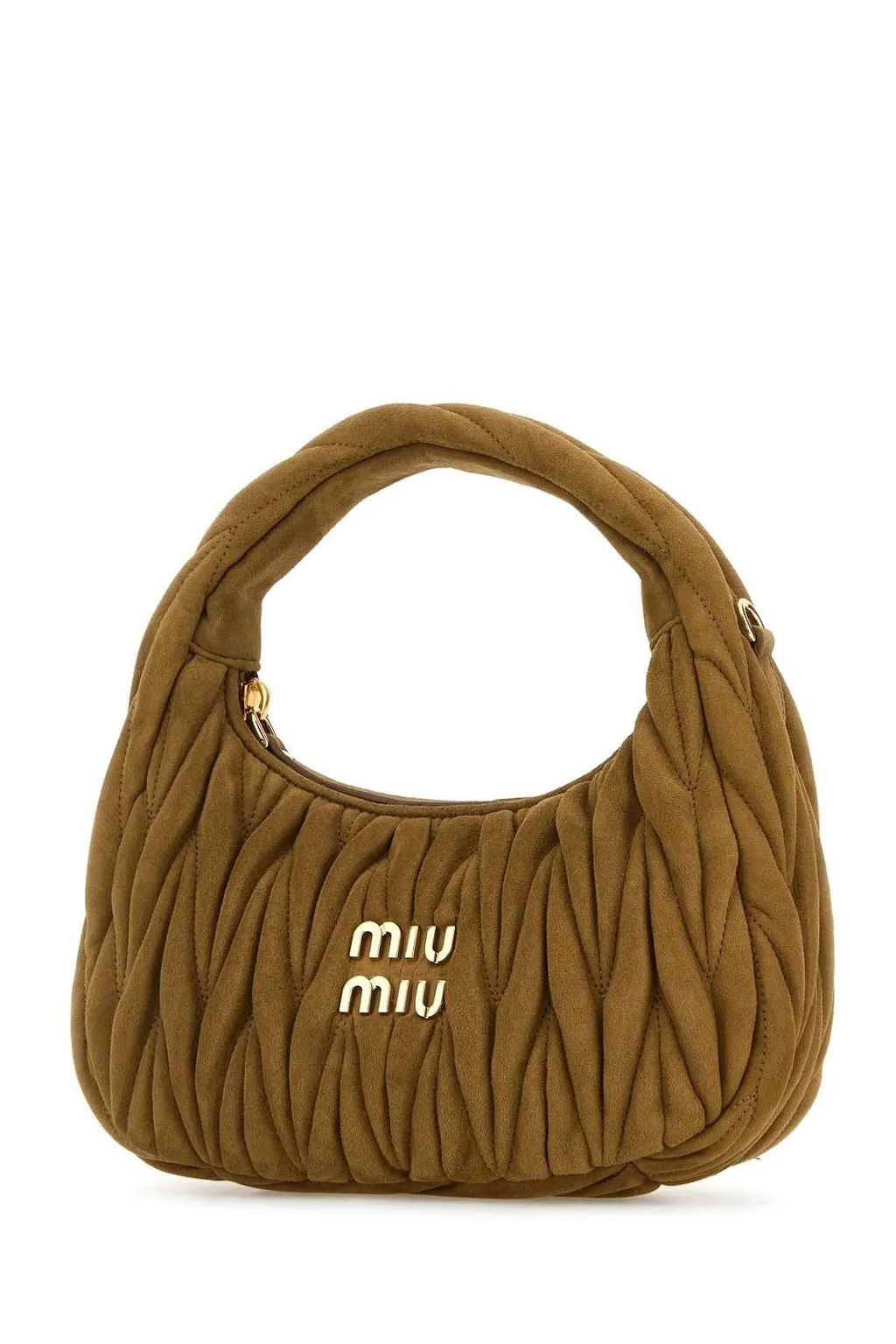 Miu Miu Wander Matelassé Zipped Handbag