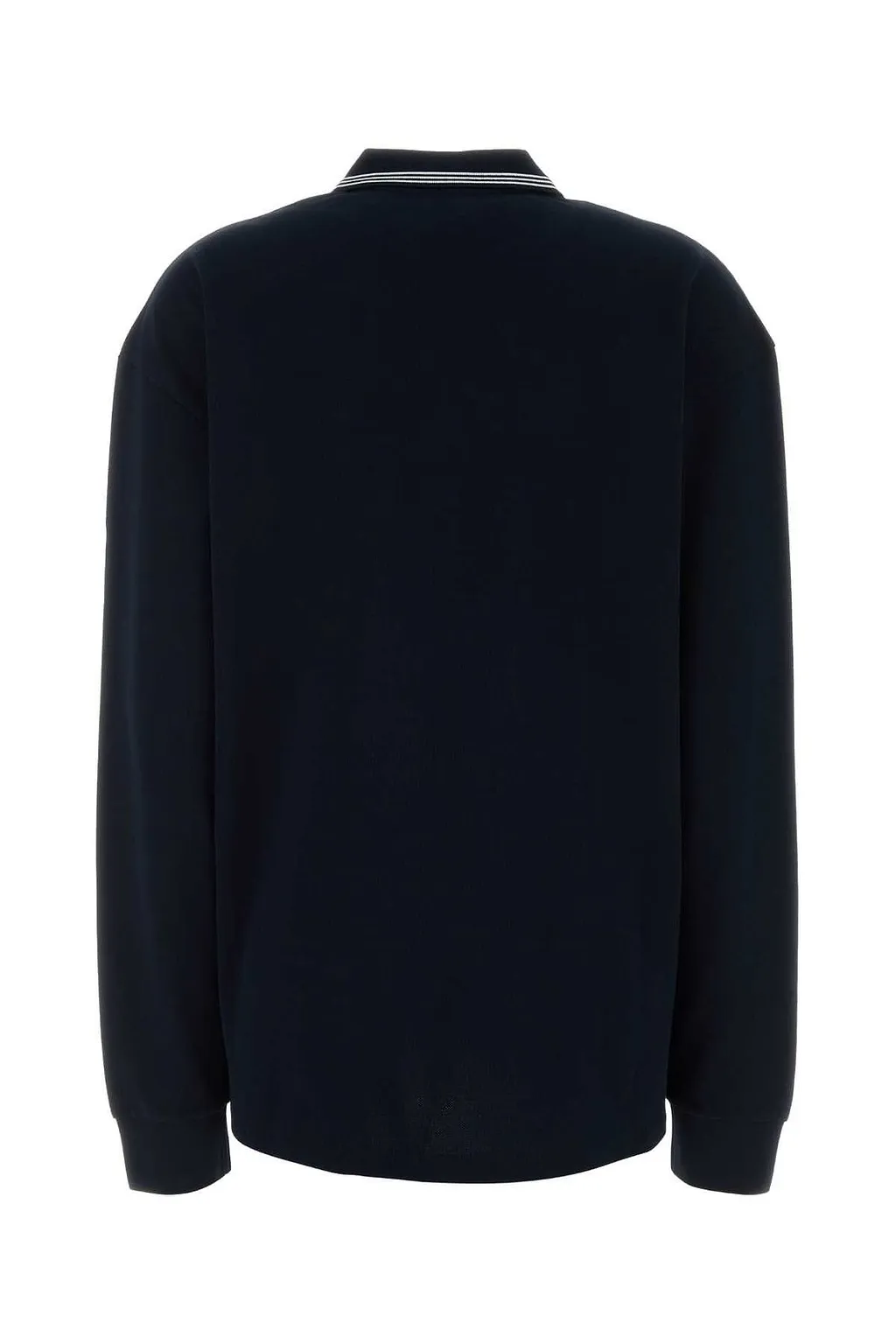 Miu Miu Zip-Detailed Long-Sleeved Polo Shirt
