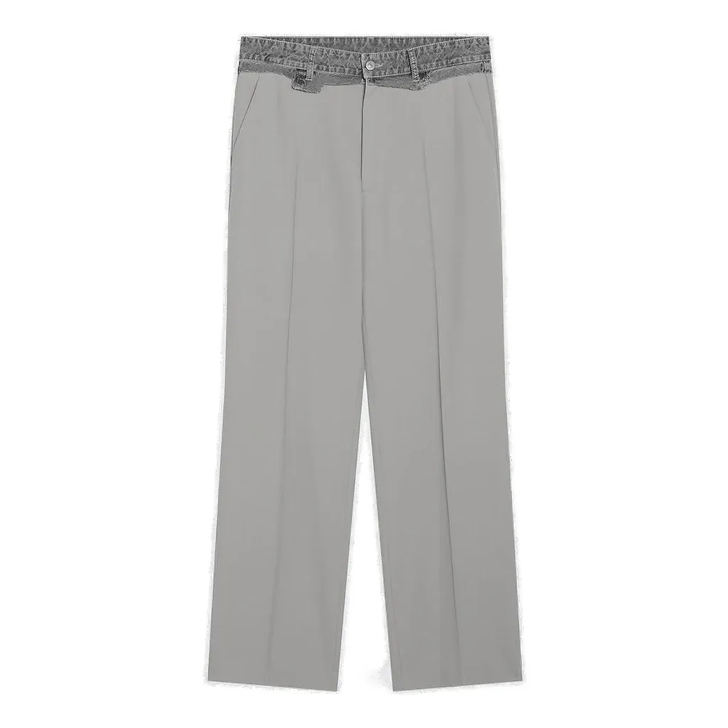 Mm6 Maison Margiela Belted Pleated Trousers