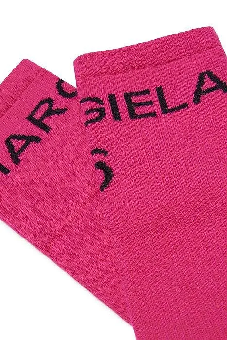 Logo Intarsia-Knit Socks