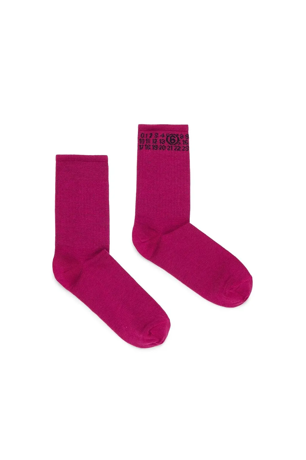 Mm6 Maison Margiela Kids Logo Knee-High Socks