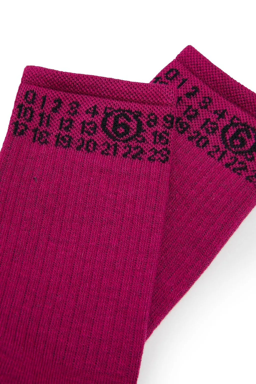 Mm6 Maison Margiela Kids Logo Knee-High Socks