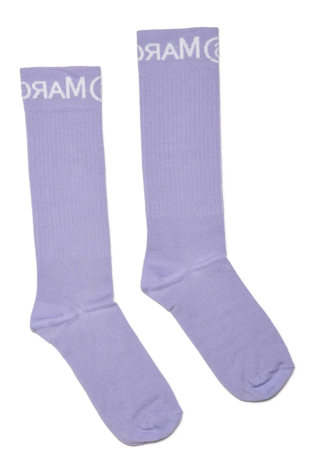 Mm6 Maison Margiela Kids Logo Intarsia Socks