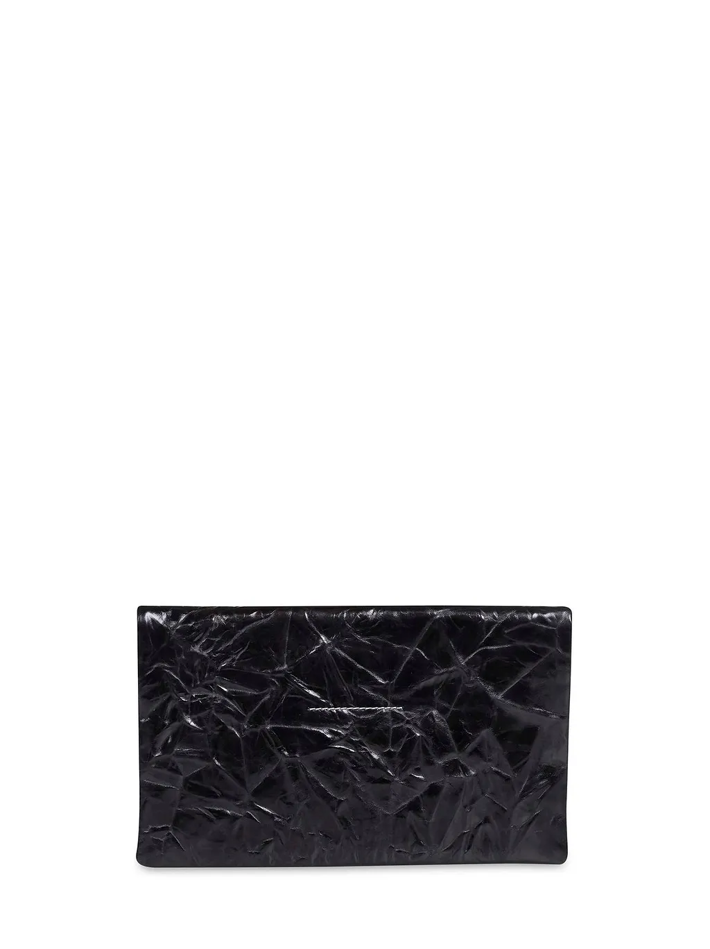Mm6 Maison Margiela Logo-Patch Clutch Bag