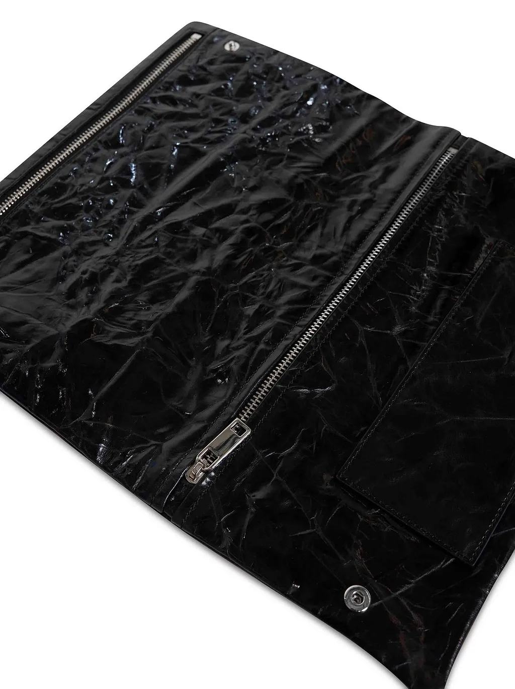 Mm6 Maison Margiela Logo-Patch Clutch Bag