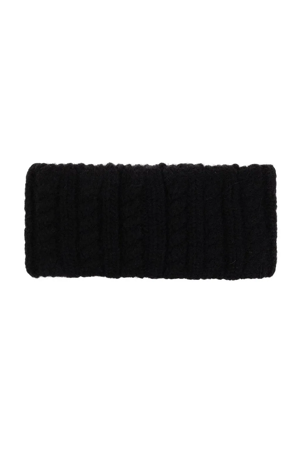 Moncler Cable Knitted Logo Headband