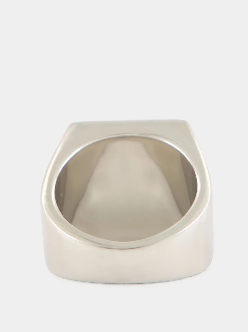 Mm6 Maison Margiela Polished Numeric Ring