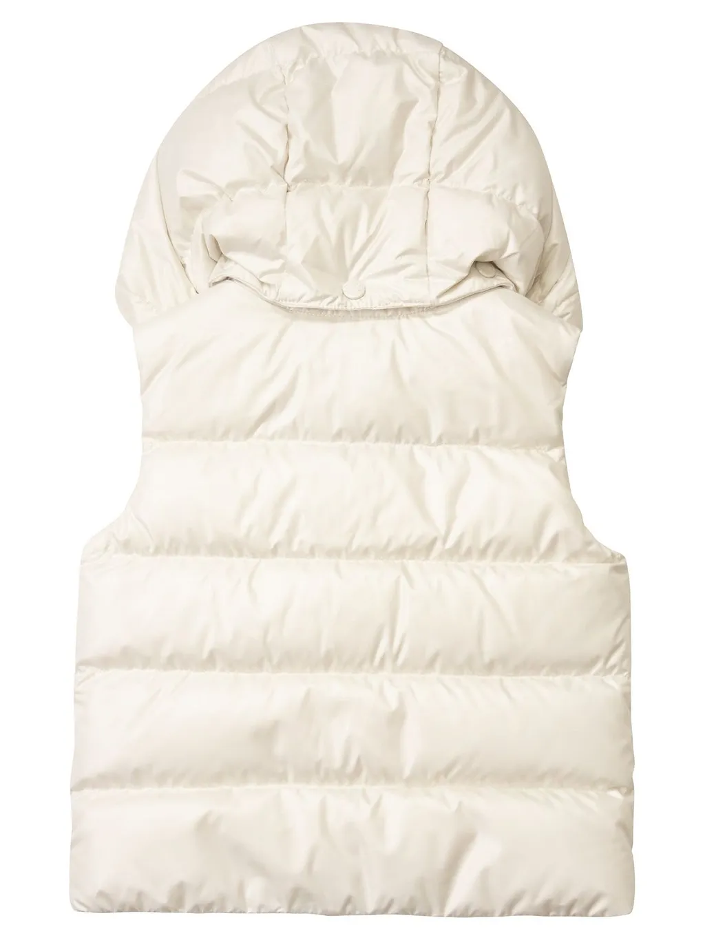 Moncler Enfant Logo Patch Zip-Up Padded Gilet
