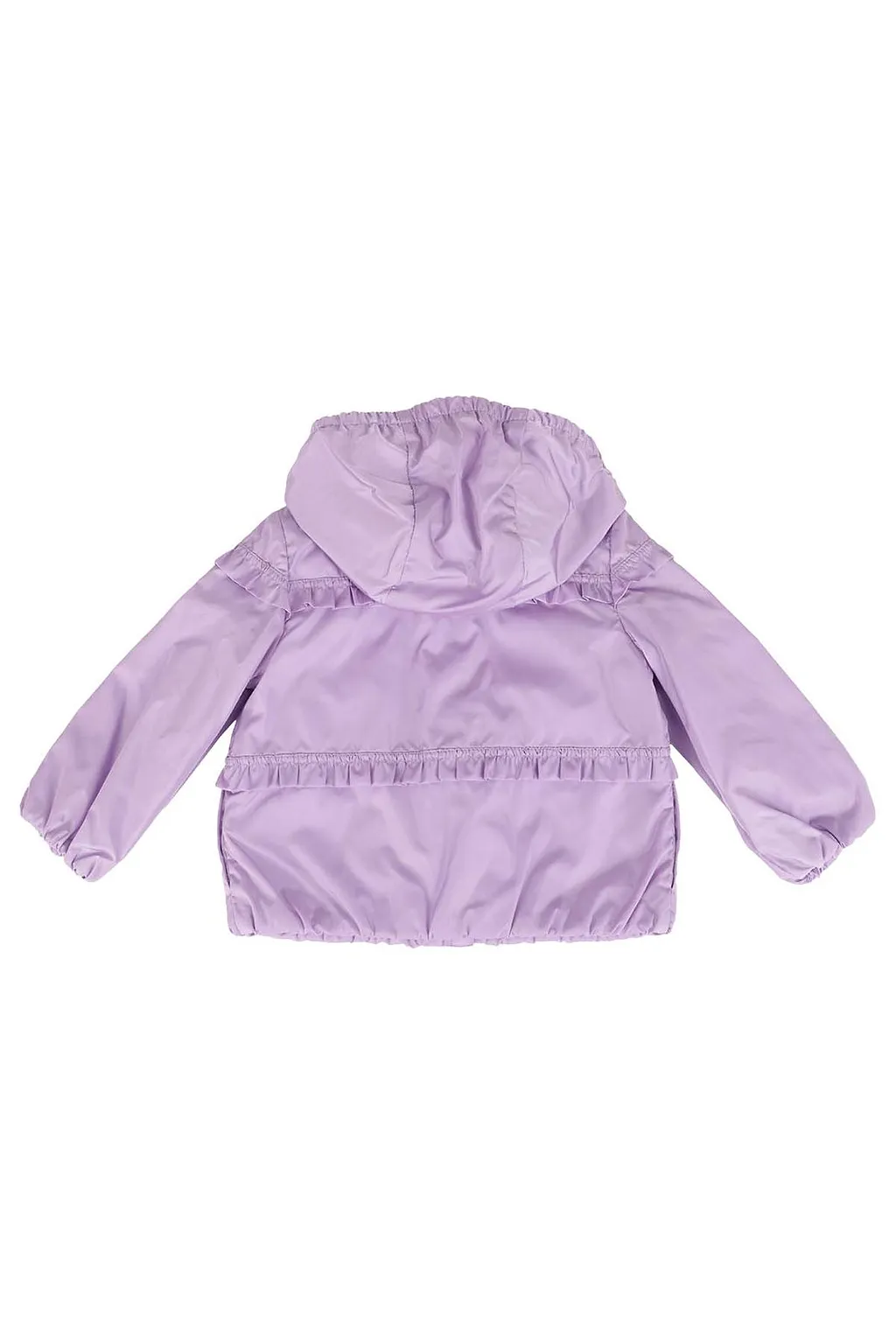 Moncler Enfant Logo Patch Zip-Up Jacket