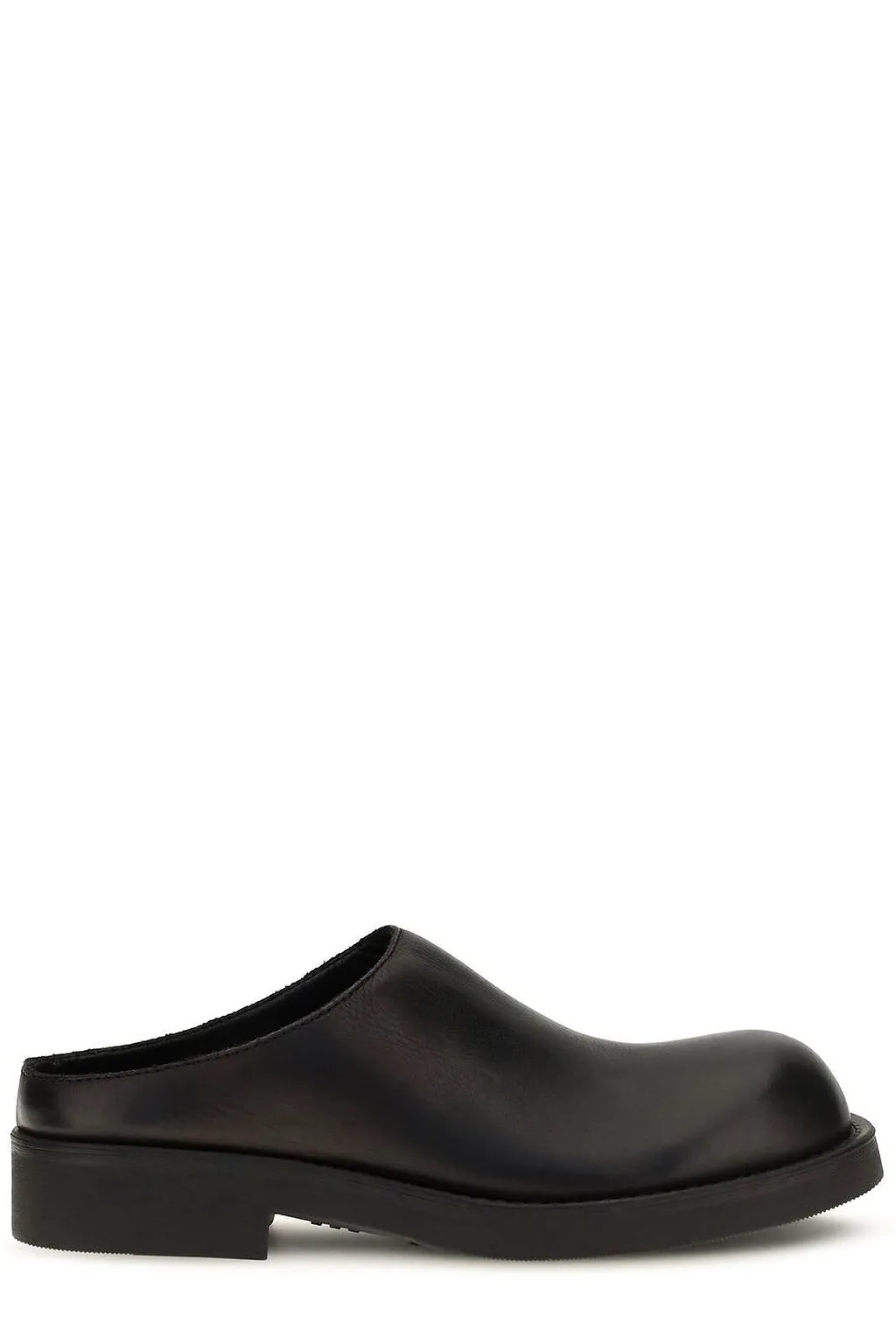 Mm6 Maison Margiela Round-Toe Biker Mules