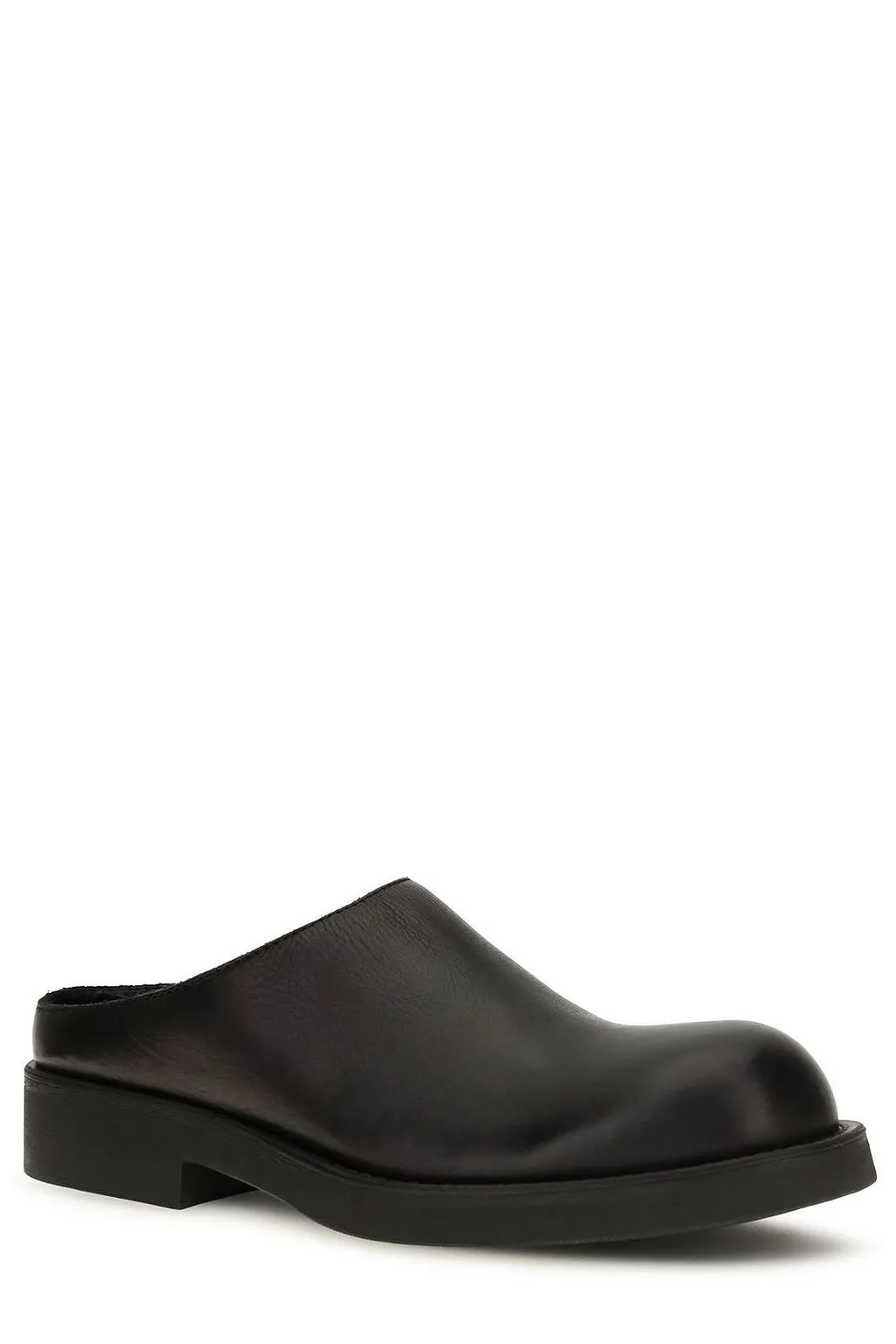 Mm6 Maison Margiela Round-Toe Biker Mules
