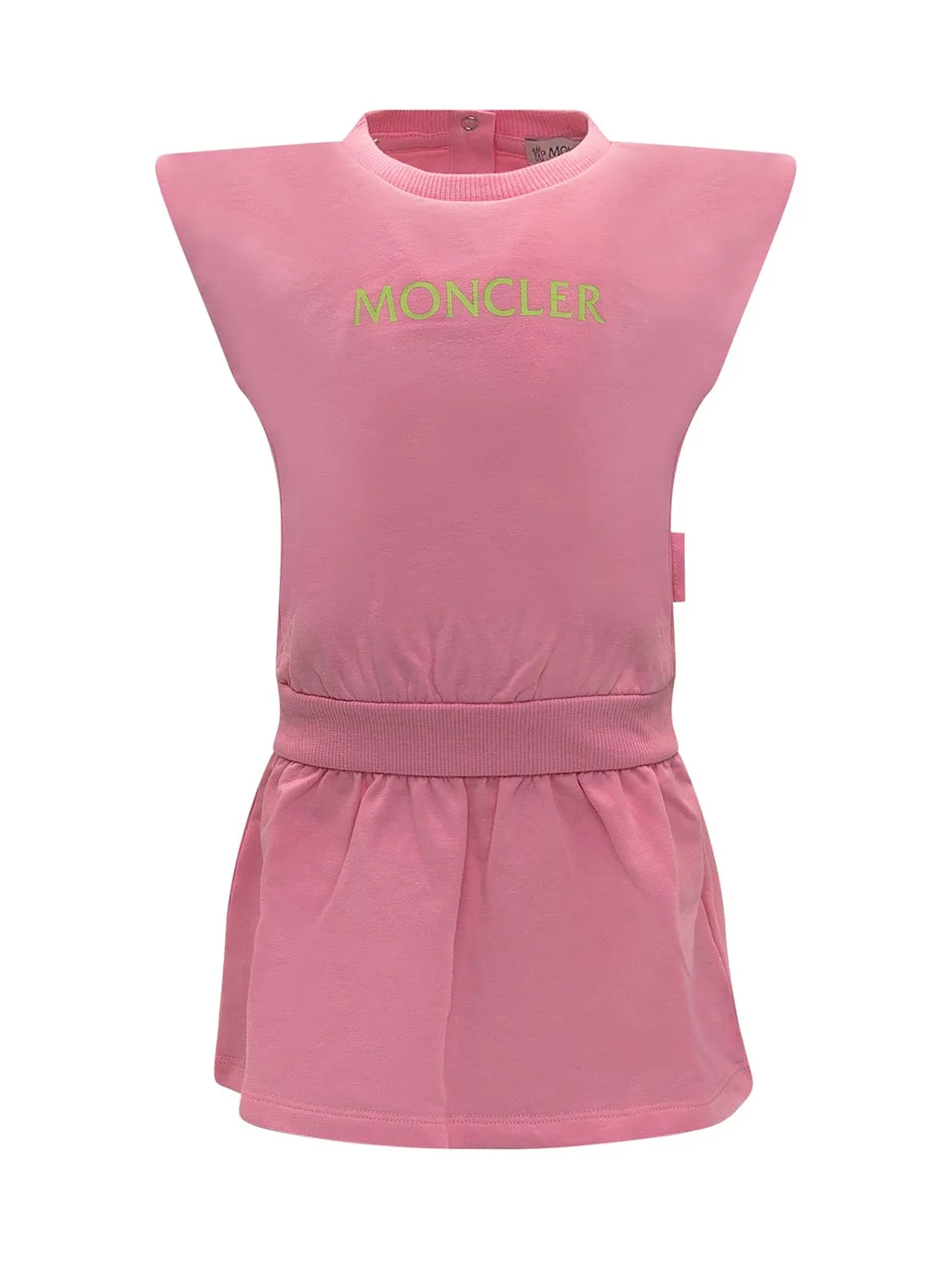 Moncler Enfant Logo Printed Sleeveless Dress