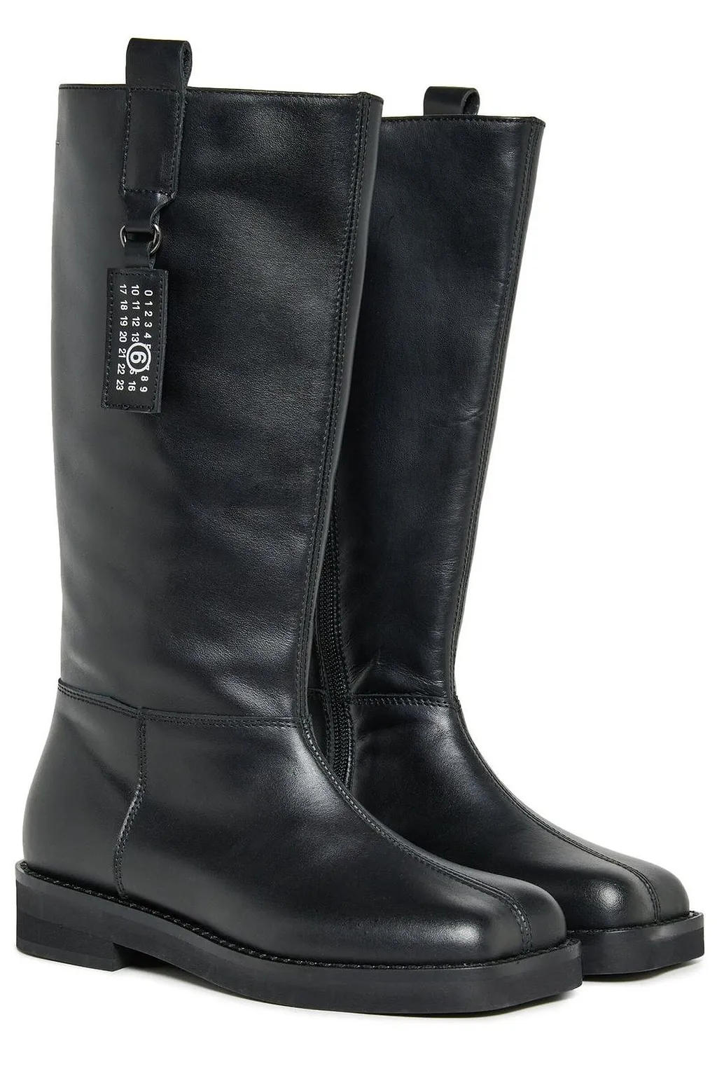 Mm6 Maison Margiela Kids Square-Tote Boots