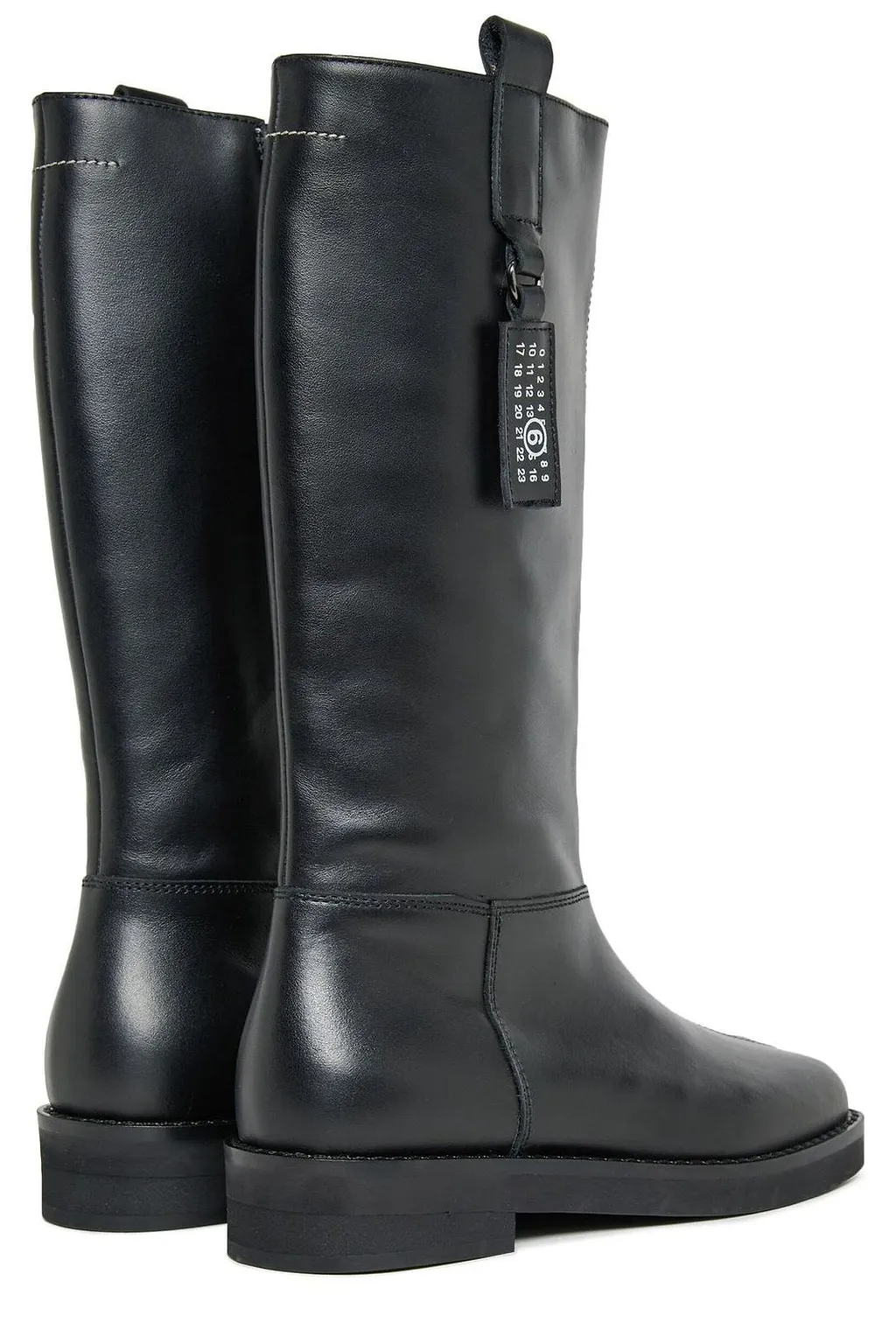 Mm6 Maison Margiela Kids Square-Tote Boots
