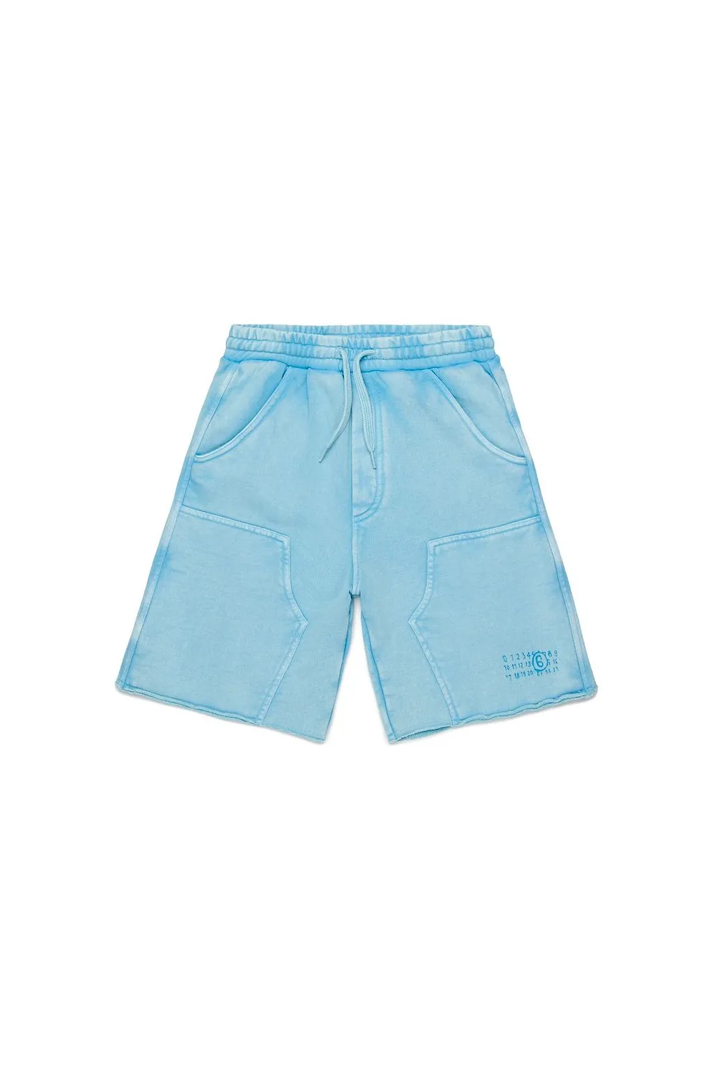 Mm6 Maison Margiela Kids Tie-Dyed Drawstring Shorts