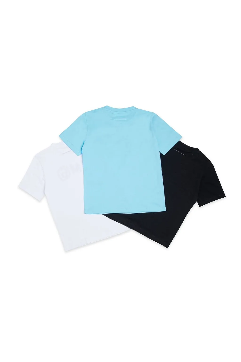 Mm6 Maison Margiela Kids Three Packs Crewneck T-Shirt