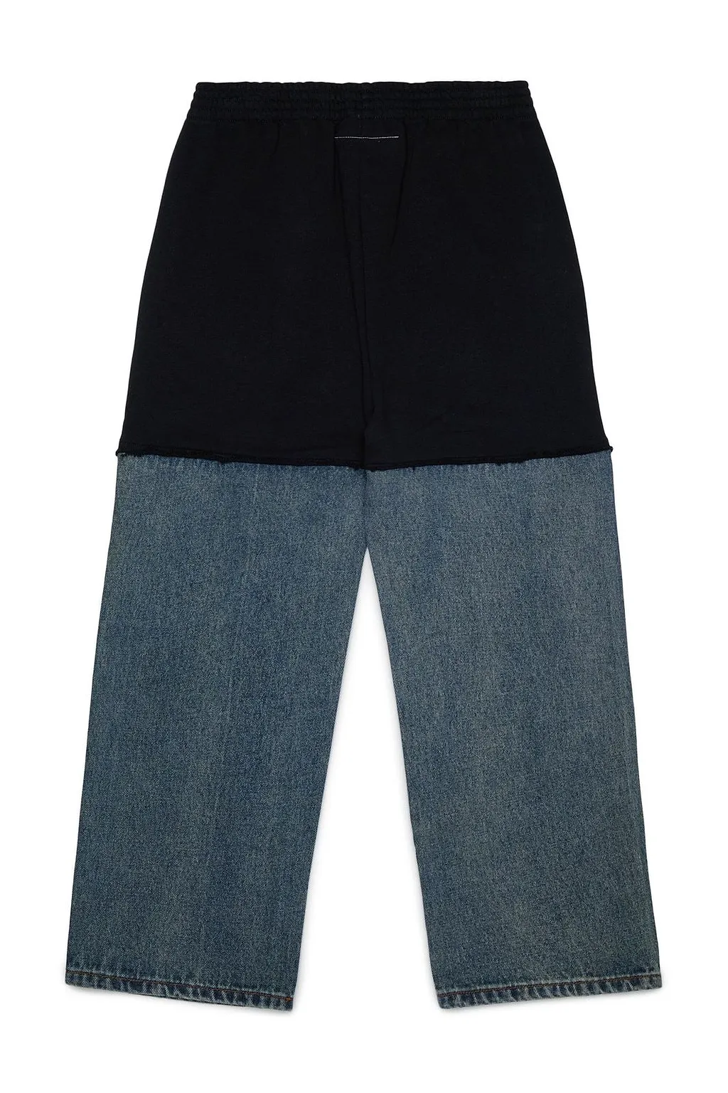 Mm6 Maison Margiela Kids Two-Tone Panel Pants