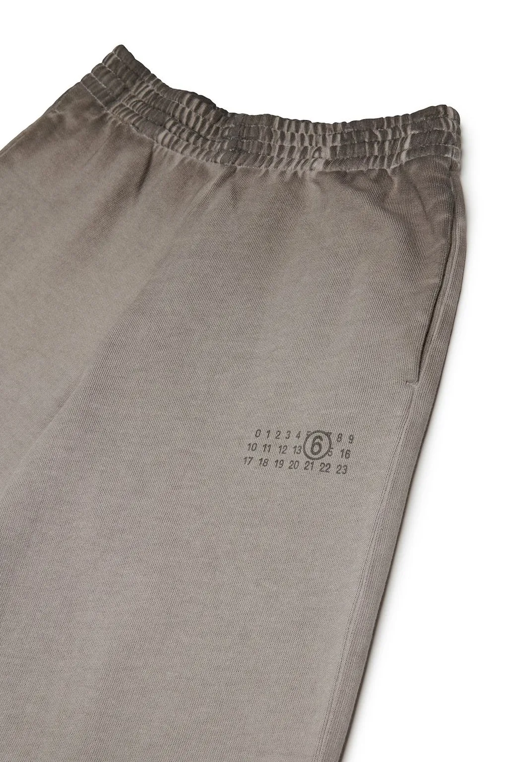 Mm6 Maison Margiela Kids Wide-Leg Logo Pants