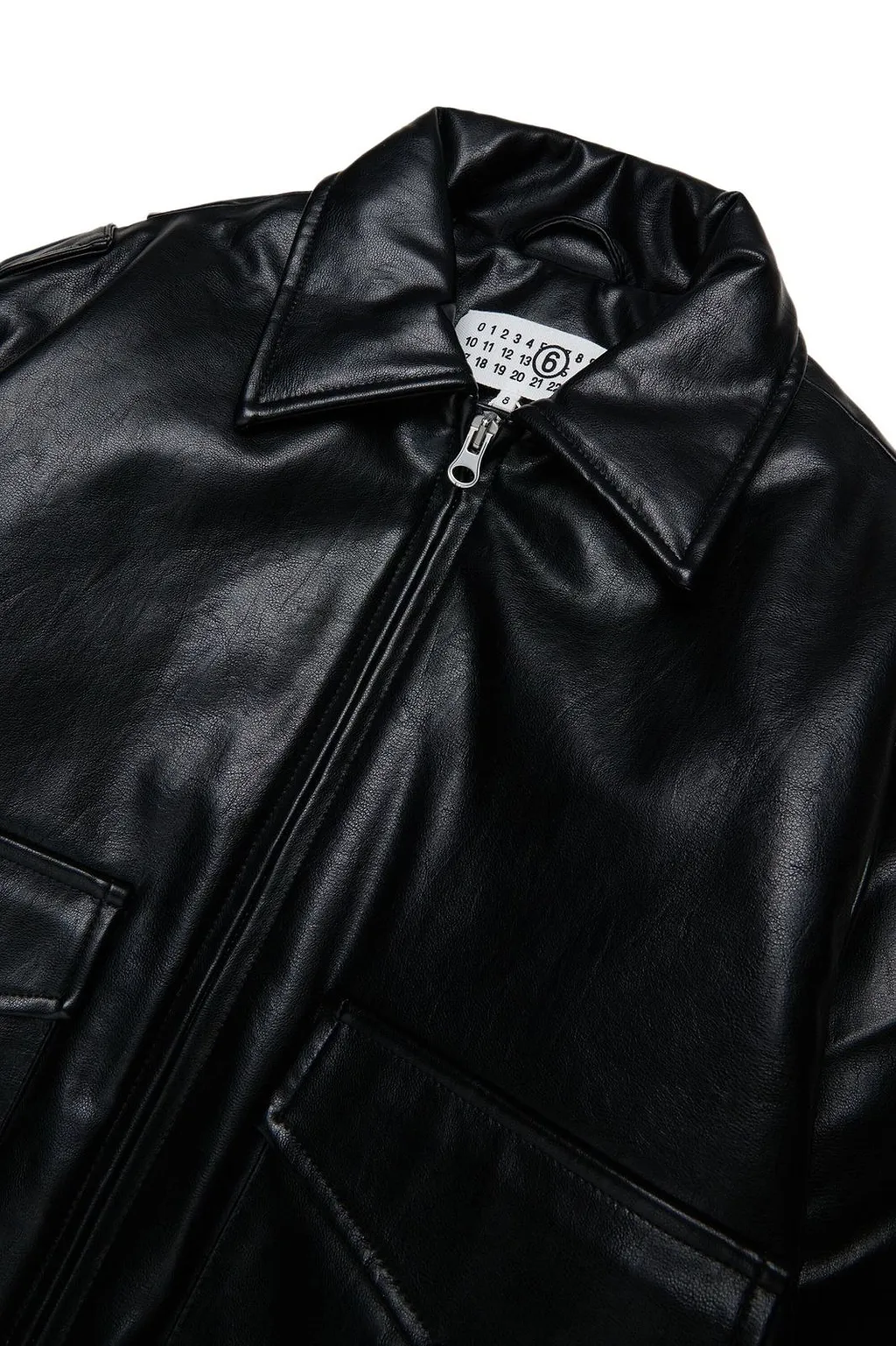 Mm6 Maison Margiela Kids Zip-Up Pocket Jacket