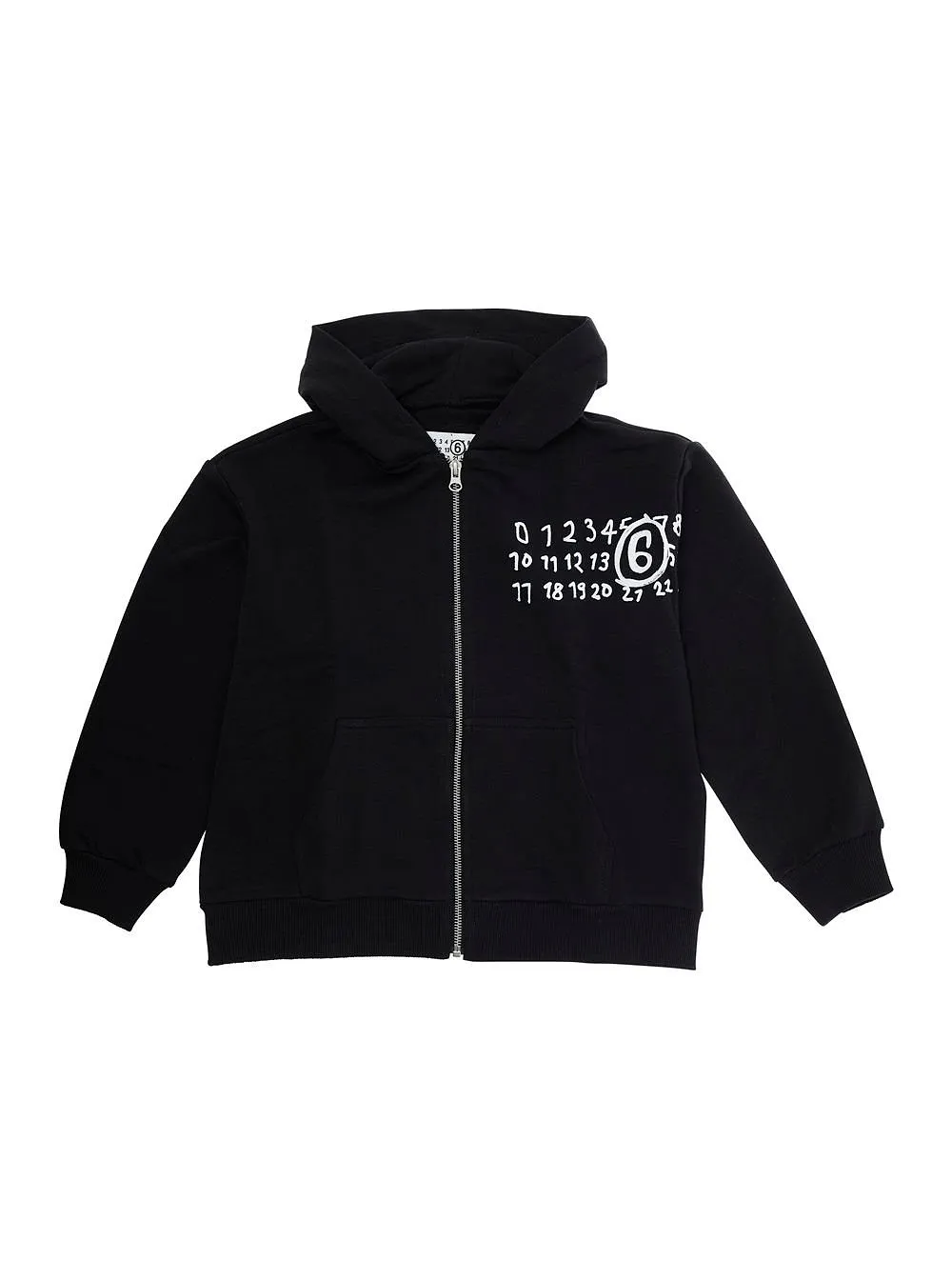 Mm6 Maison Margiela Kids Zip-Up Hoodie