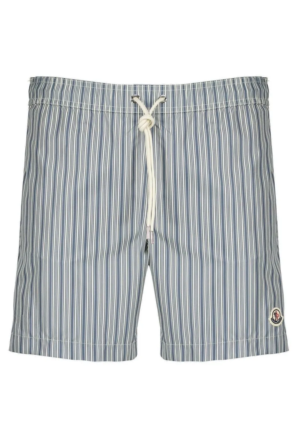 Moncler Drawstring Striped Swim Shorts