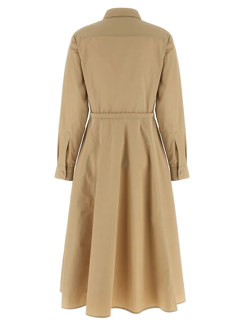 Moncler Drawstring Waist Shirt Dress