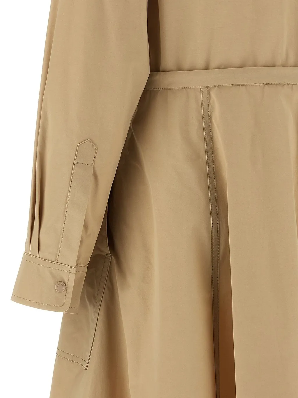Moncler Drawstring Waist Shirt Dress