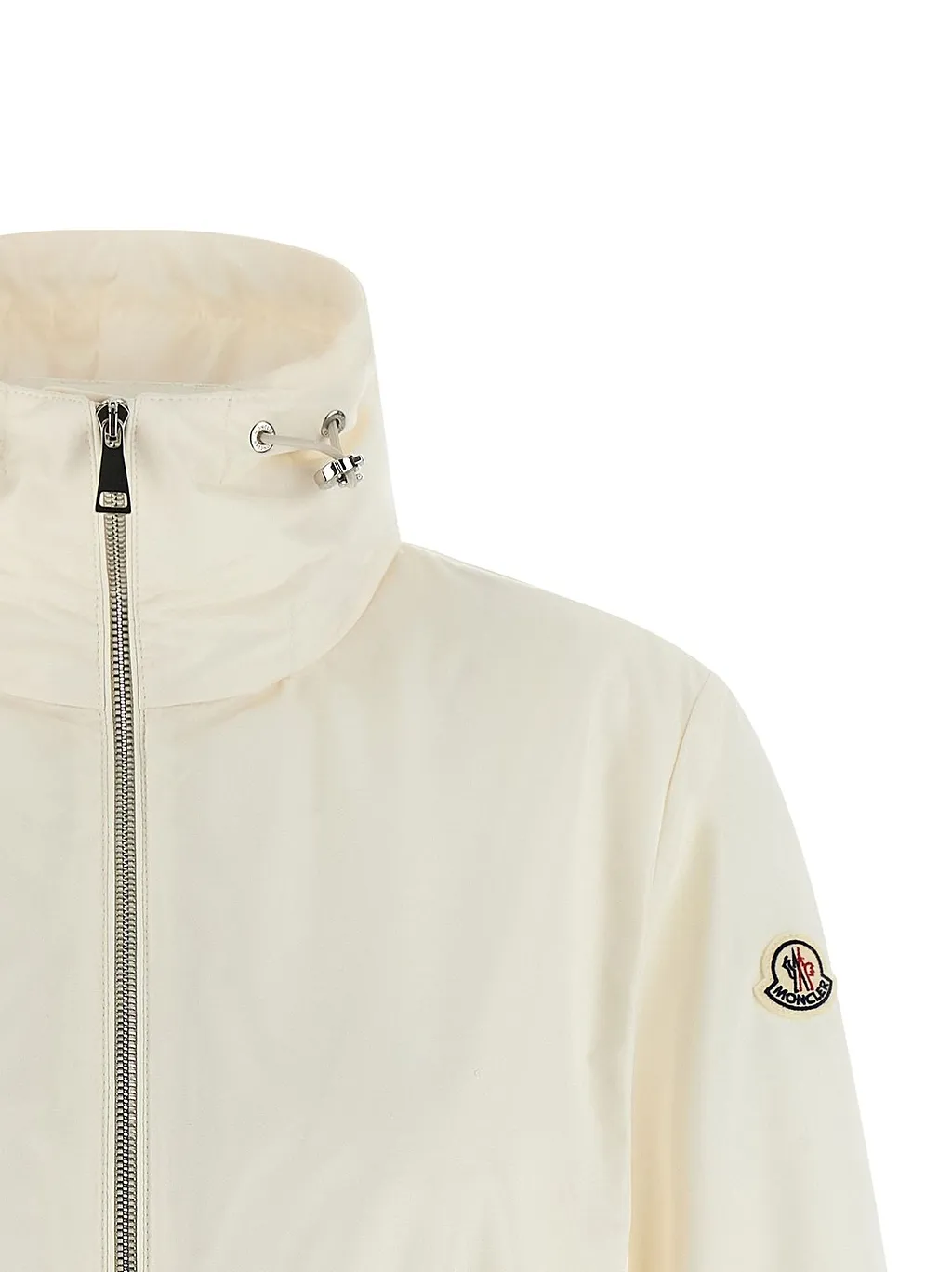 Moncler Enette Zip-Up Hooded Short Parka