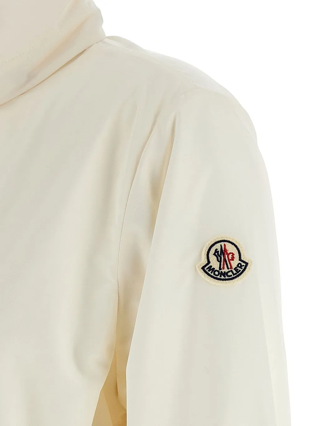 Moncler Enette Zip-Up Hooded Short Parka