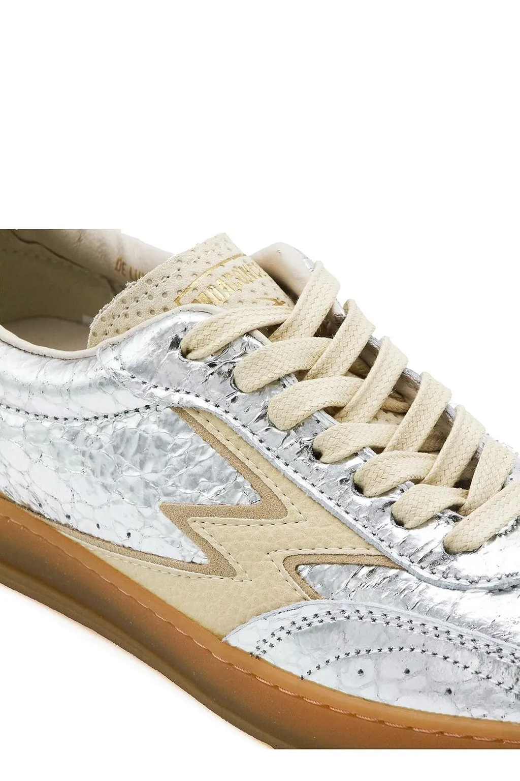 Moaconcept Metallic Low-Top Sneakers