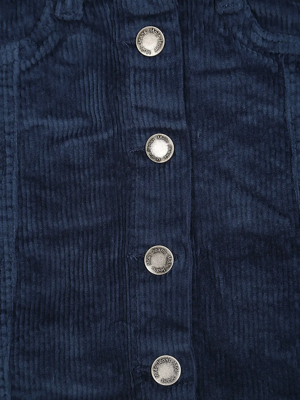 Molo Kids Bera Ribbed-Detail Corduroy Skirt