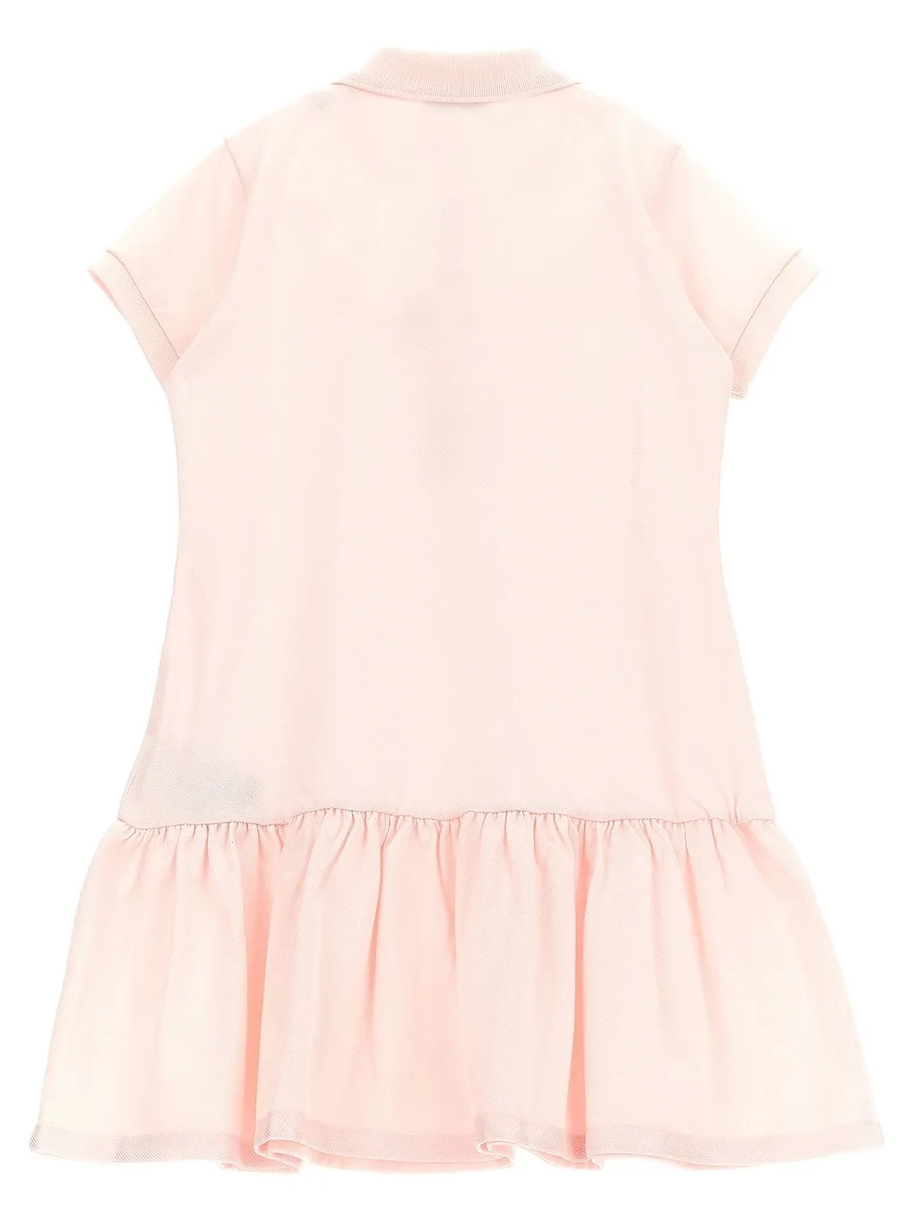 Moncler Enfant Ruffled Hem Polo Dress